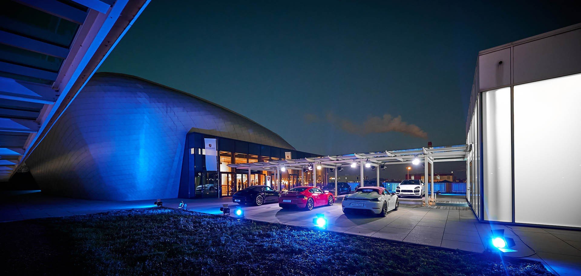 Taycan - Porsche Centre Brussels by Equation