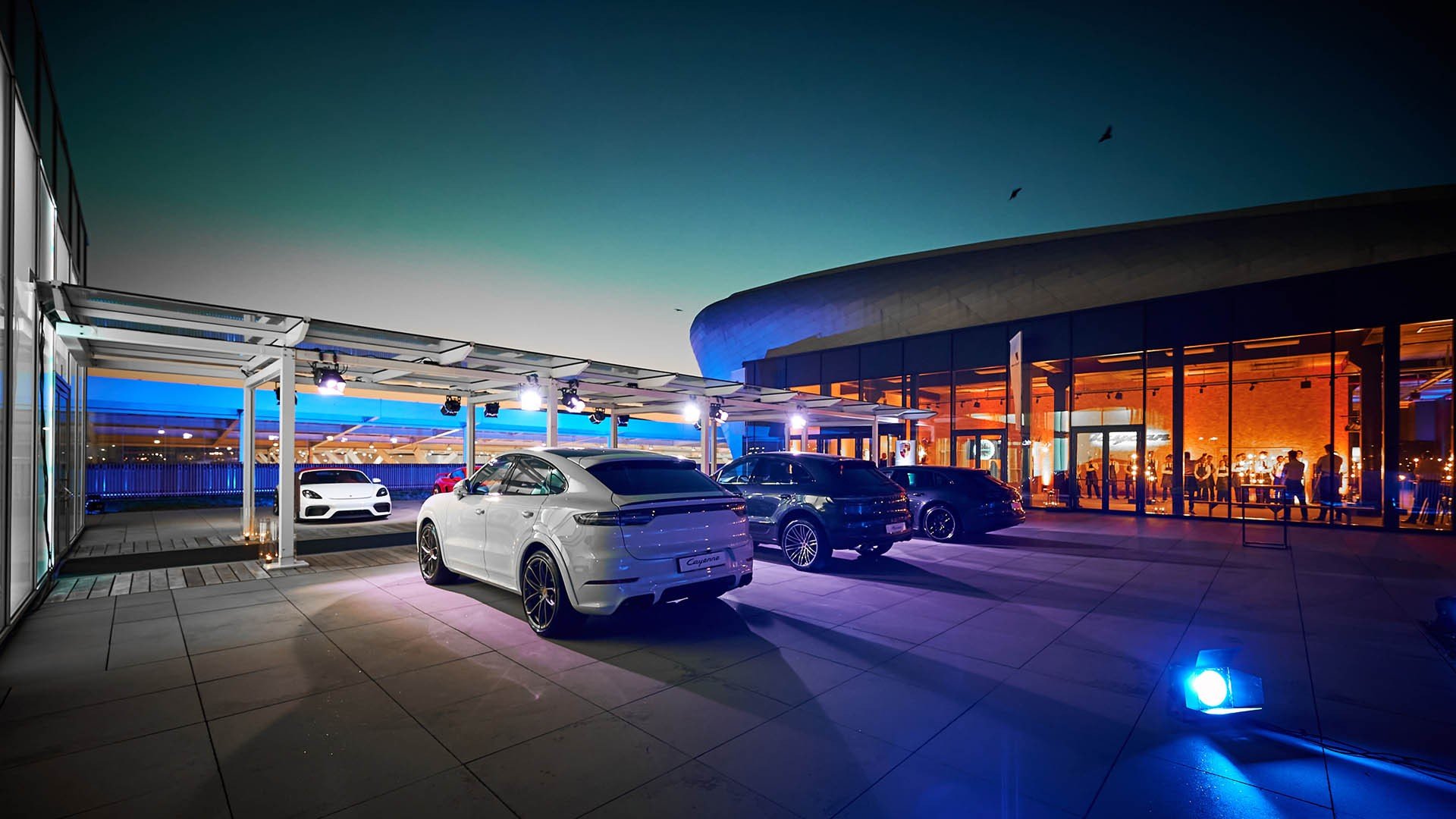 Taycan - Porsche Centre Brussels by Equation