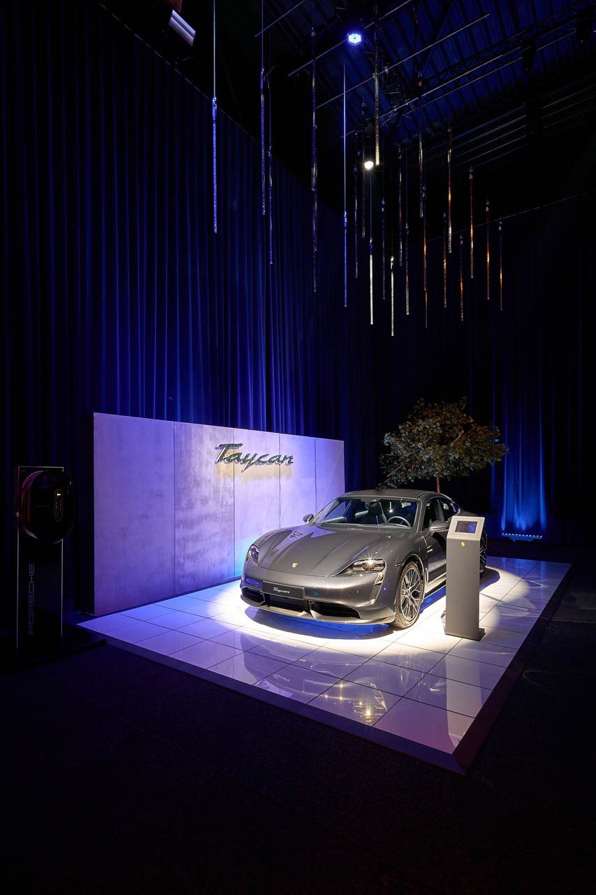 Taycan - Porsche Centre Brussels by Equation