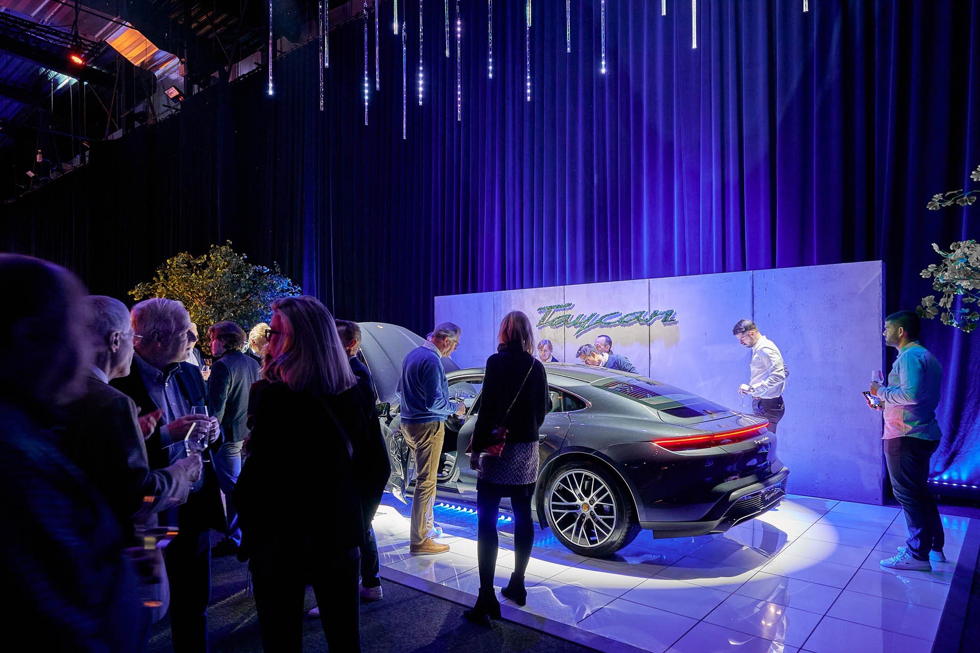 Taycan - Porsche Centre Brussels by Equation