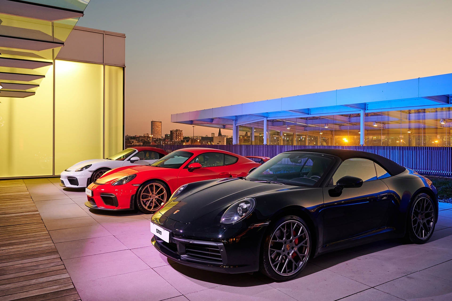 Taycan - Porsche Centre Brussels by Equation